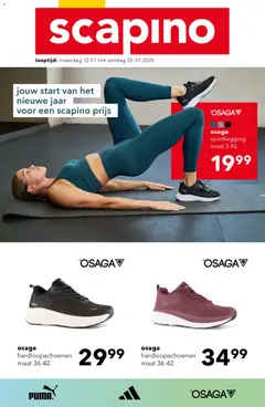 Voorbeeld van Folder van winkel Scapino geldig vanaf 12-01-2026