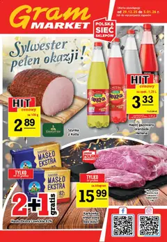 Pogląd gazetki "Gazetka" ze sklepu Gram Market ważnej od 29.12.2025