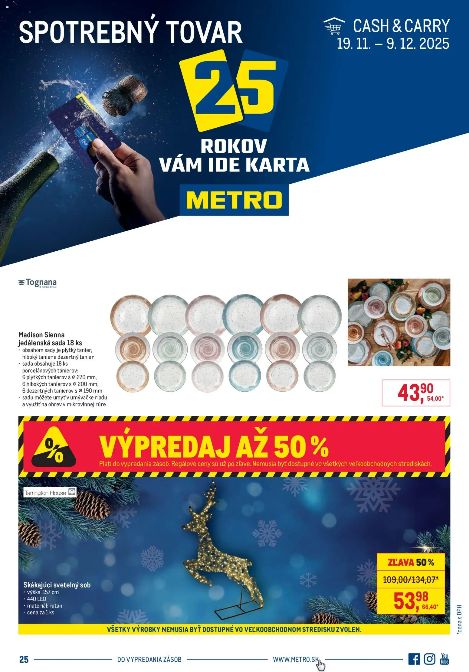 Náhľad Metro letáku platného od 19.11.2025 - Led