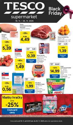 Náhľad Tesco letáku platného od 19.11.2025
