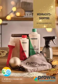 Vorschau von dem Prospekt des Geschäftes Prowin, gültig ab dem 01.10.2025