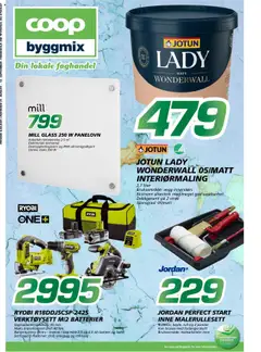 Forhåndsvis Kundeavis fra butikk Coop Byggmix gyldig fra 01/09/2025