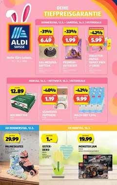 Vorschau des Merkblatts Aldi aktionen vom Shop Aldi gültig von 12.03.2026 bis 18.03.2026