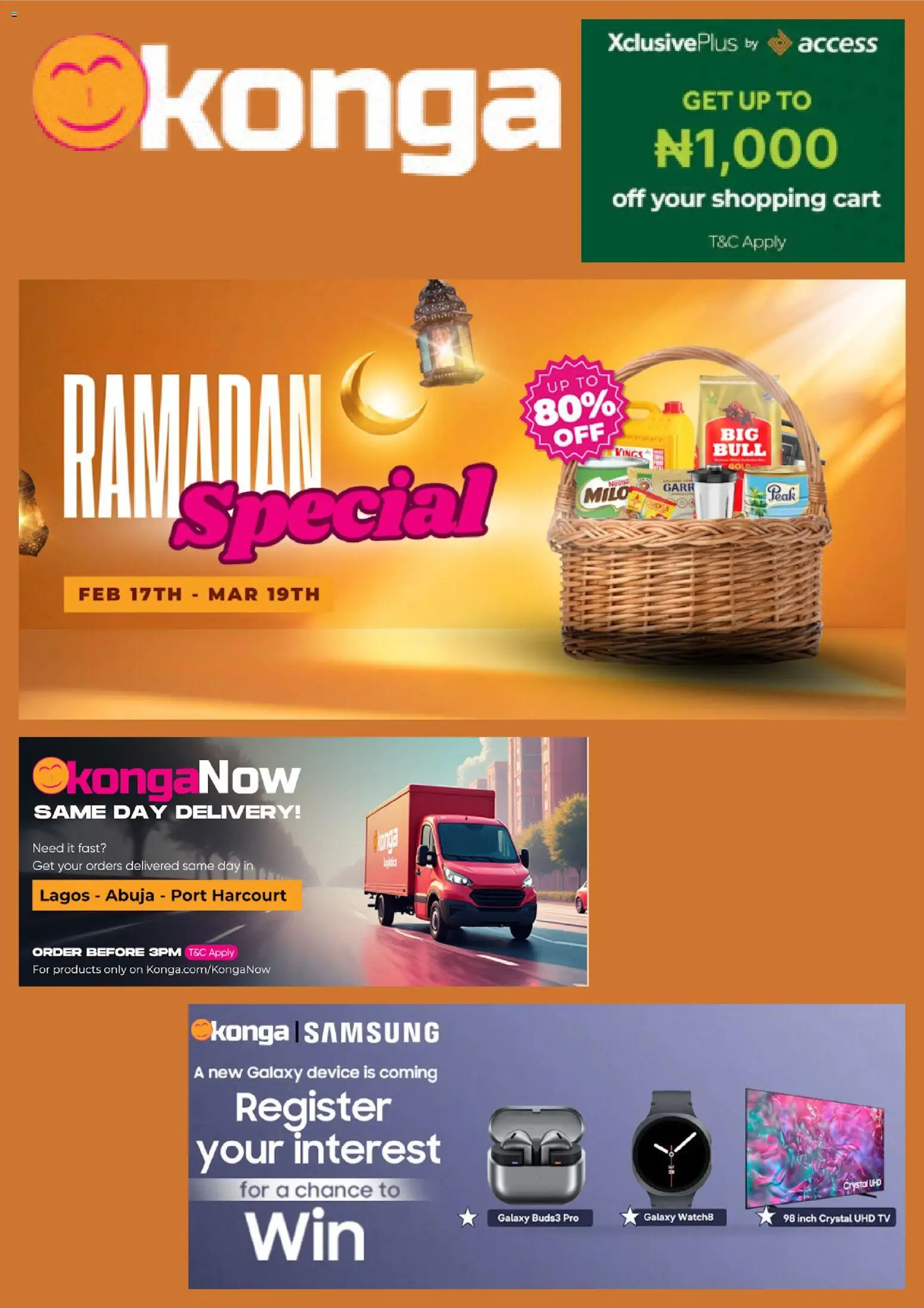 Preview of Konga Catalogue valid 17/02/2026 - Tv