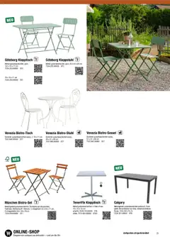 Vorschau des Merkblatts Aktionen Gartenmöbel vom Shop DO IT+GARDEN MIGROS gültig von 26.02.2024 bis | Seite: 21