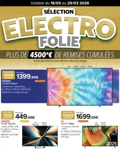 Prévisualisation de Costco catalogue electro du magasin Costco formulaire valide 16/03/2026