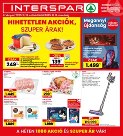 Interspar - Black Friday megtekintése, amely érvényes 2025.11.13.-től