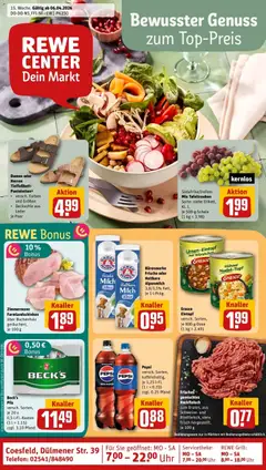 Vorschau von dem Prospekt des Geschäftes Rewe, gültig ab dem 05.04.2026