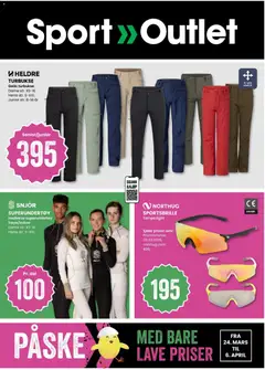 Forhåndsvis Sport Outlet kundeavis fra butikk Sport Outlet gyldig fra 24/03/2026