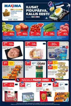 Maxima kliendilehe eelvaade alates 24.02.2026