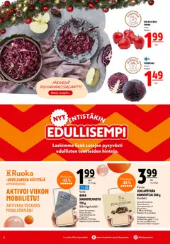 Kaupan K-Citymarket Tarjoukset esikatselu, voimassa 01/12/2025 | Sivu: 2