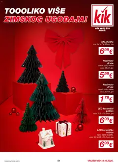 Pregled letka Katalog trgovine Kik vrijedi od 13.10.2025