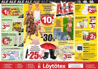 Kaupan Löytötex Tarjoukset esikatselu, voimassa 16/07/2025