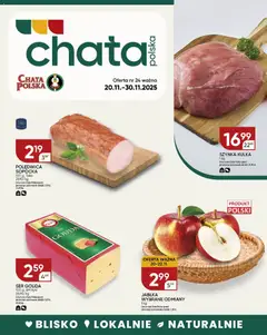 Pogląd gazetki "Gazetka" ze sklepu Chata Polska ważnej od 20.11.2025