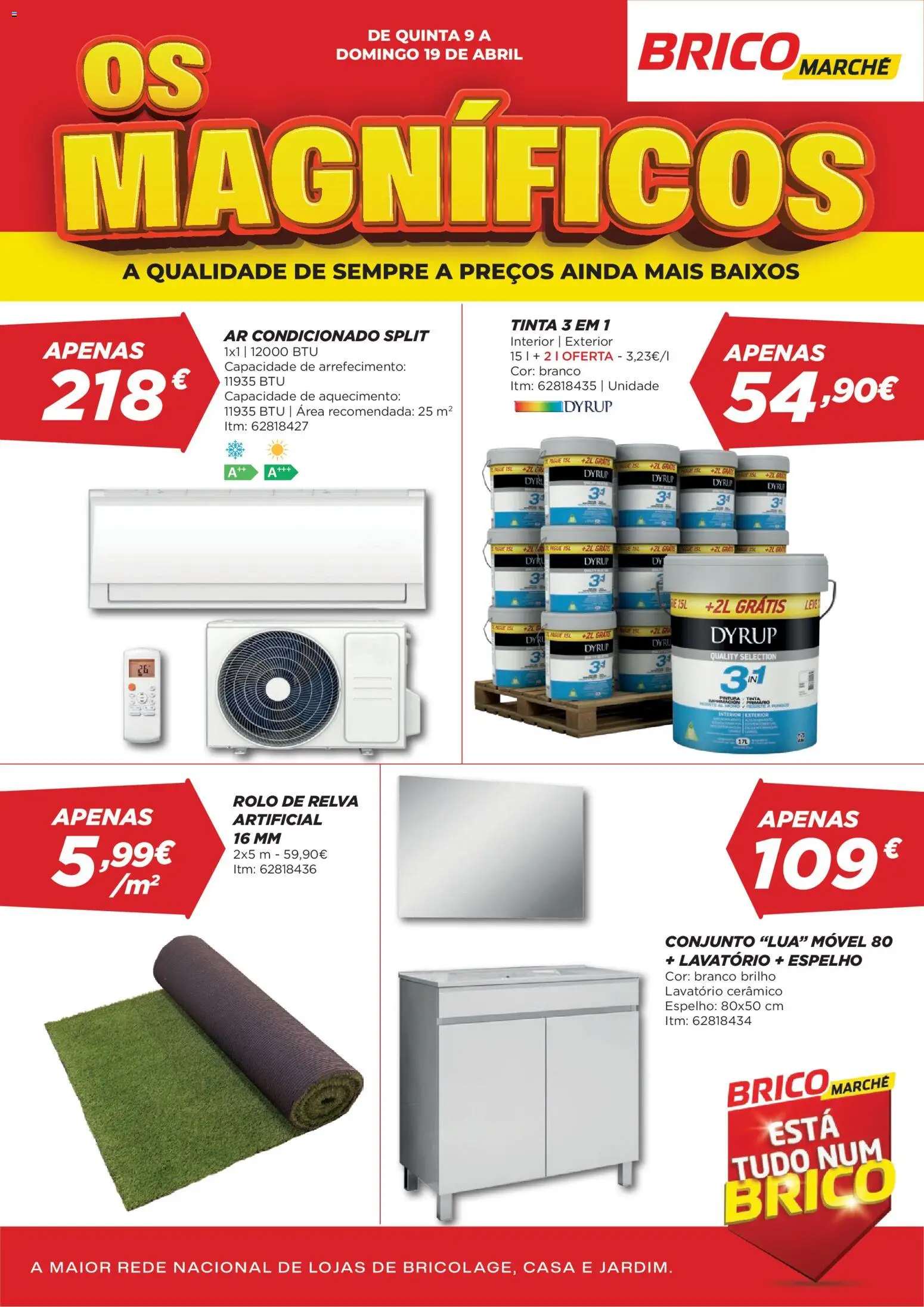 Pré-visualização do folheto da loja BricoMarché válida a partir de 09/04/2026
