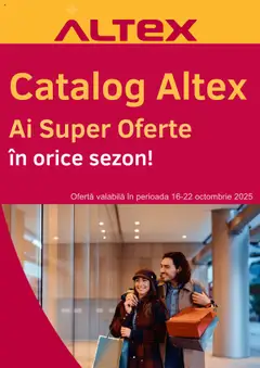 Previzualizarea de cataloage: Altex Catalog nou valabil de la 16.10.2025