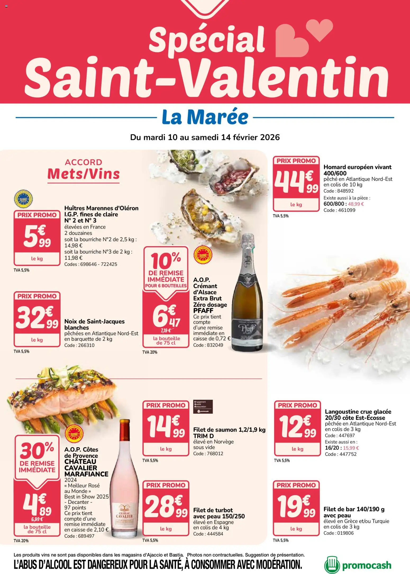 Prévisualisation de Frais au meilleur cours du magasin Promocash formulaire valide 10/02/2026