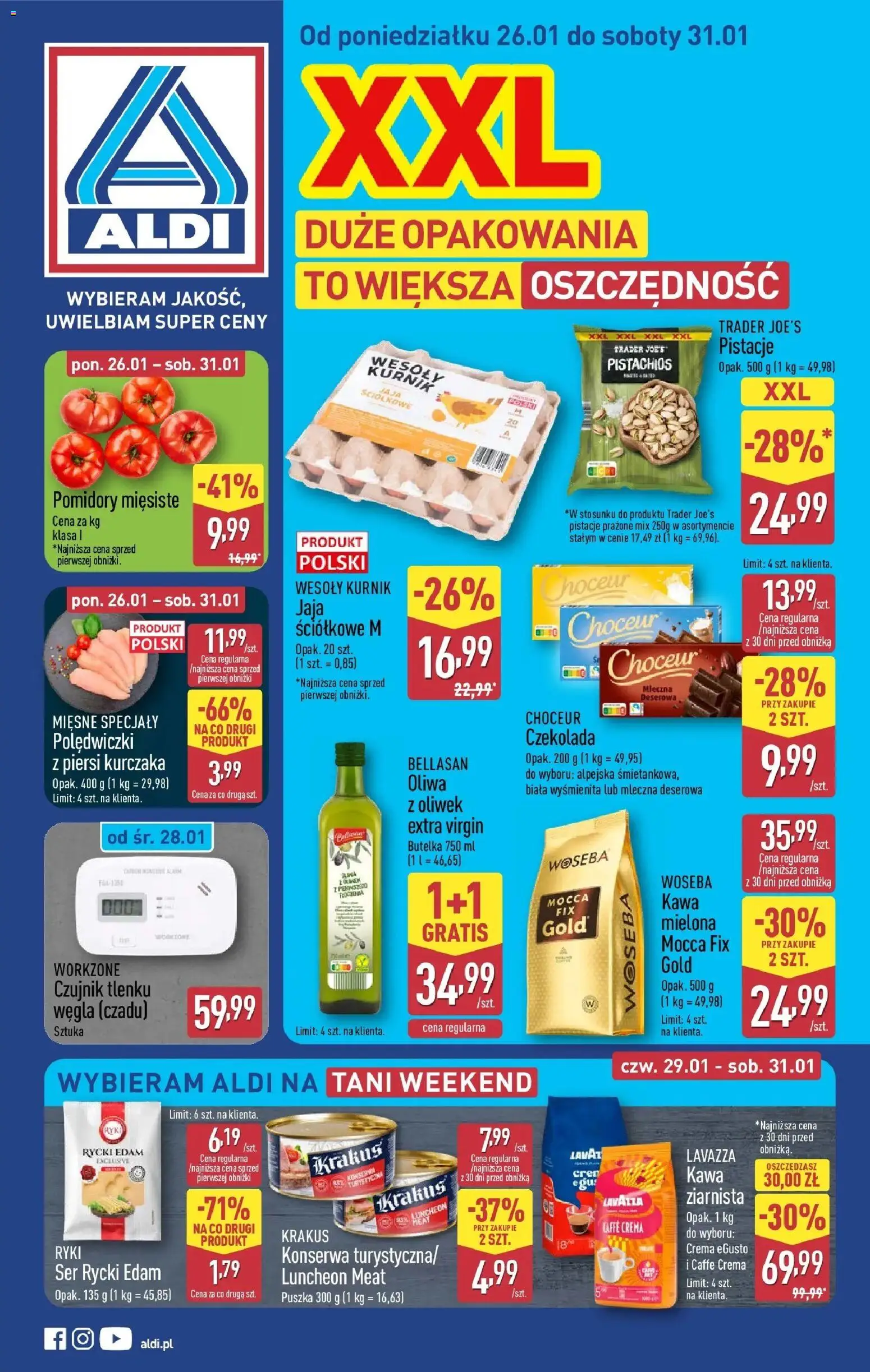 Pogląd gazetki "Gazetka" ze sklepu Aldi ważnej od 26.01.2026