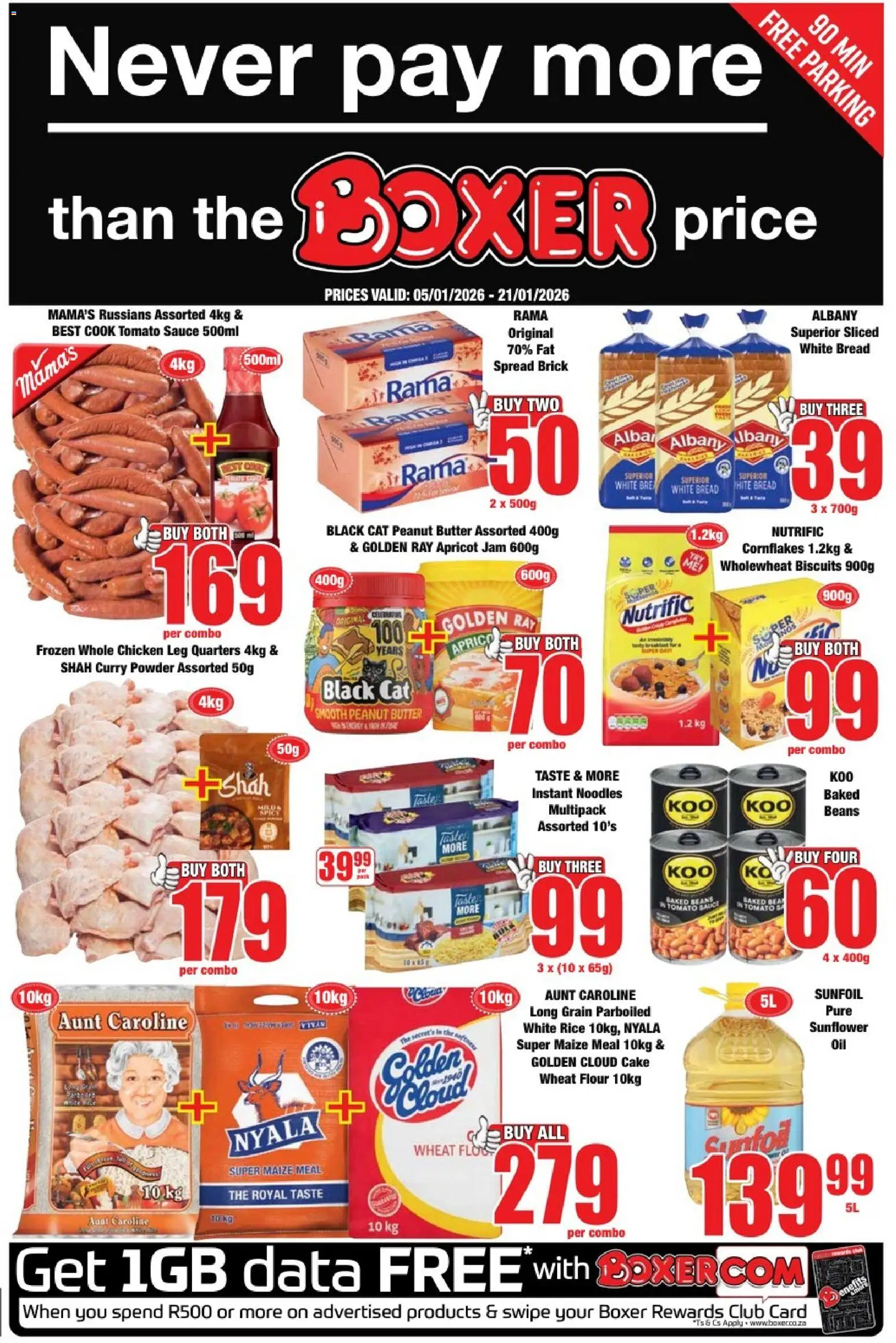 Preview of Boxer flyer valid from 05/01/2026