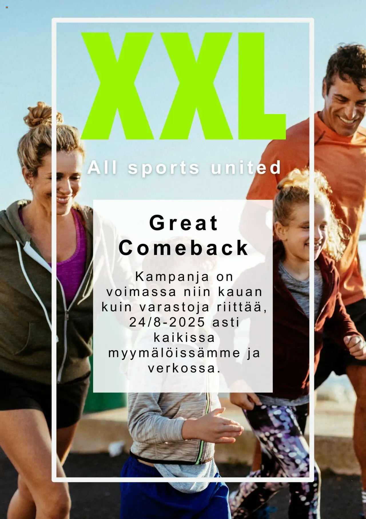 XXL-kaupan Tarjoukset voimassa 21/07/2025 - Sivulla 1