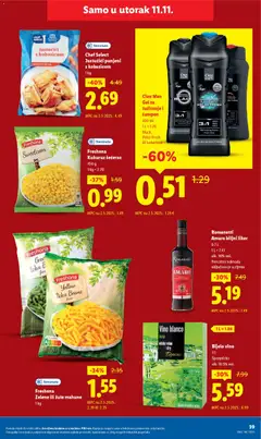 Pregled letka Katalog trgovine Lidl vrijedi od 10.11.2025 | Stranica: 39