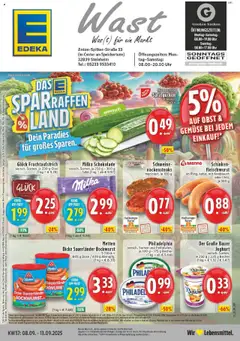Vorschau von dem Prospekt des Geschäftes Edeka, gültig ab dem 07.09.2025