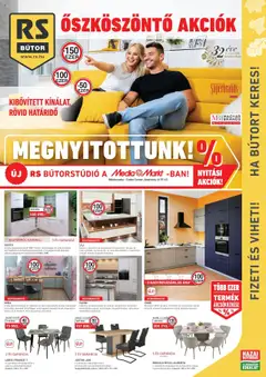 RS Bútor - Akciós újság RS Bútor megtekintése, amely érvényes 2025.09.01.-től