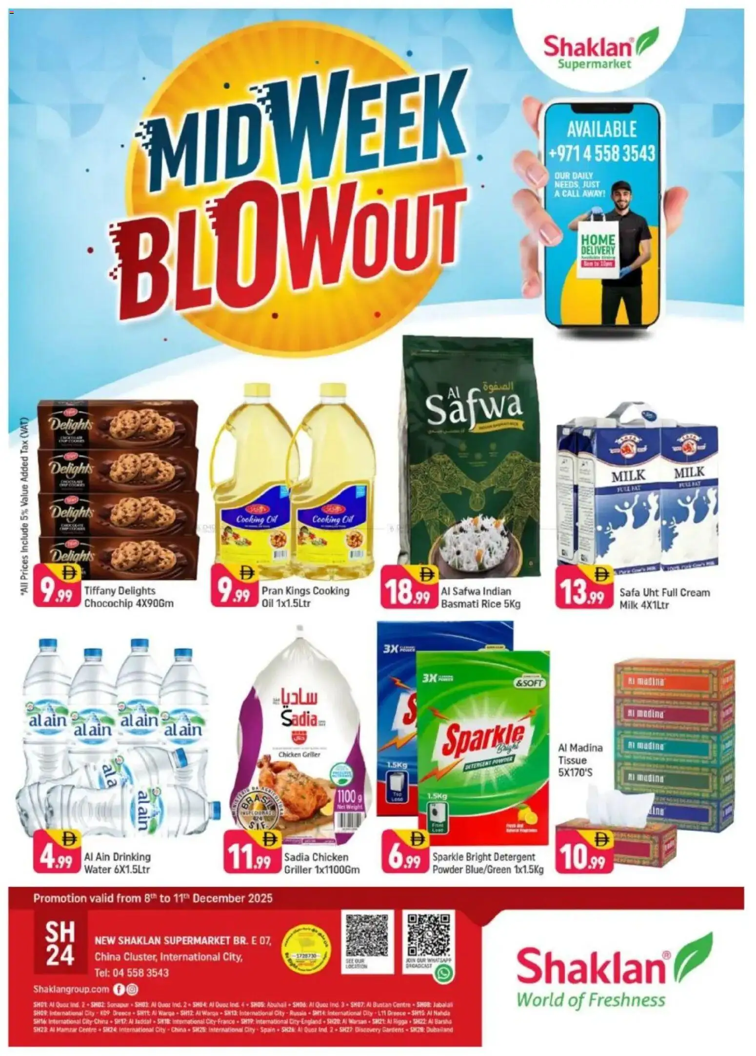 Preview of the catalogue Midweek Blowout - E07, International City, China Cluster of store Shaklan valid from 8 Dec, 2025