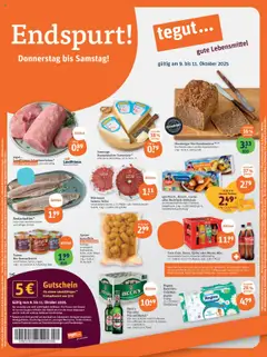 Vorschau von dem Prospekt des Geschäftes Tegut, gültig ab dem 06.10.2025