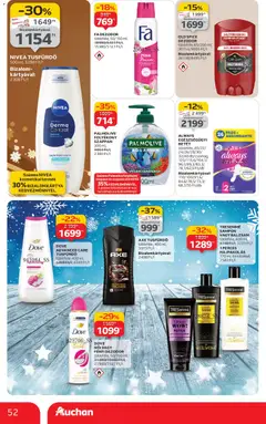 Auchan - Akciós újság Auchan megtekintése, amely érvényes 2025.11.27.-től | Oldal: 52