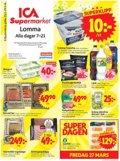Förhandsgranska reklamblad Lomma från butik ICA Supermarket gäller från 23/03/2026