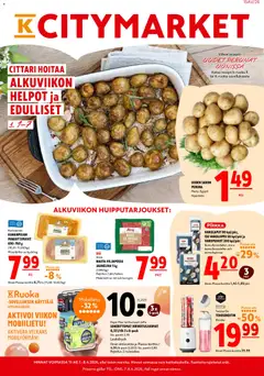 Kaupan K-Citymarket K-Citymarket tarjoukset esikatselu, voimassa 07/04/2026