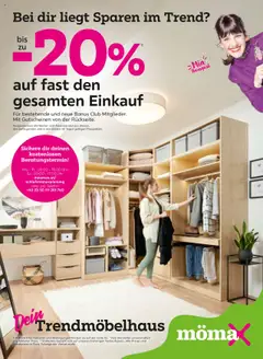 Vorschau der Angebote: Mömax Dein Trendmöbelhaus gültig ab 29.09.2025