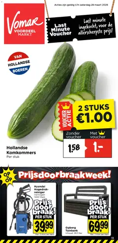Voorbeeld van Vomar folder - Weekend folder van winkel Vomar geldig vanaf 26-03-2026
