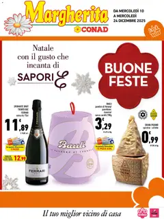 Anteprima dell'opuscolo Volantino Margherita Sicilia dal negozio Conad valido da 10/12/2025