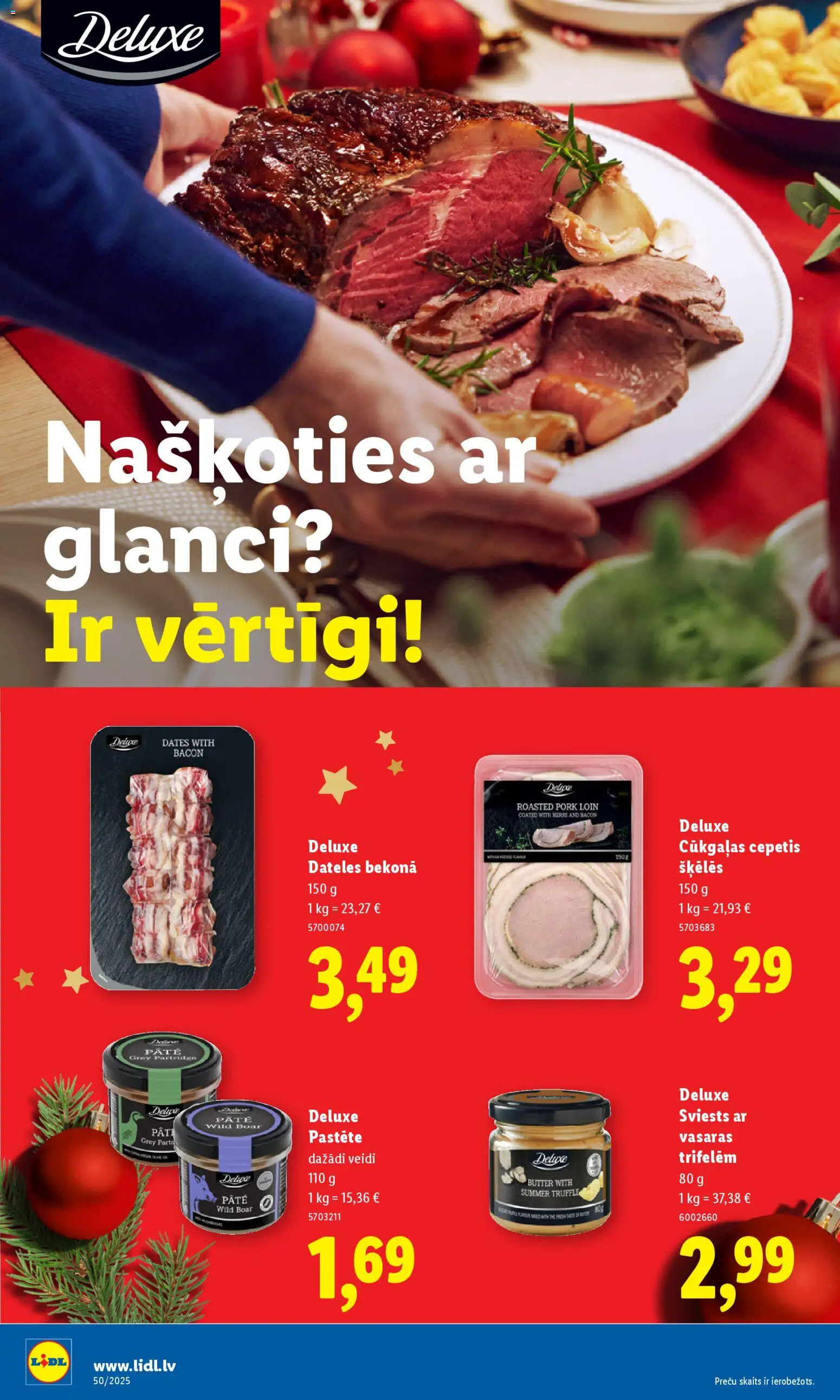 Skatīt Lidl akciju bukletu, derīgs no 2025.12.08