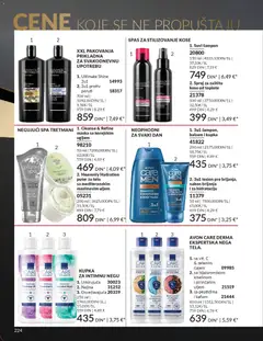 Pregled AVON kataloga - važi od 01.11.2025 | Strana: 224