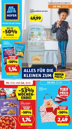 Vorschau der Angebote: Hofer Flugblatt gültig ab 17.10.2025