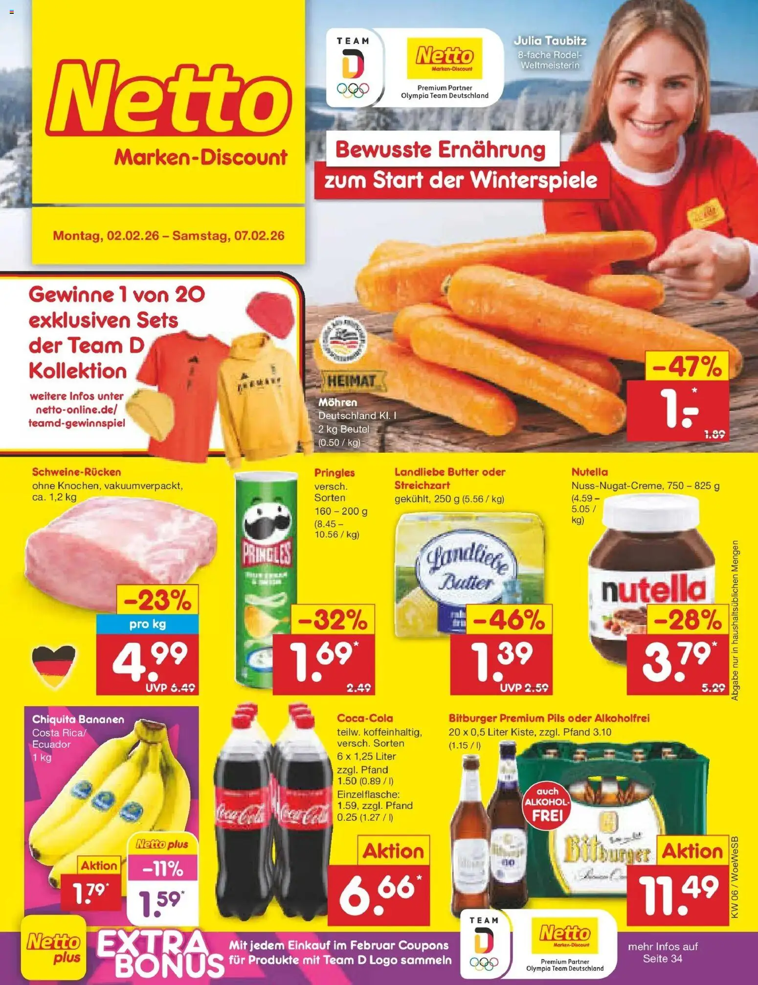 Vorschau von dem Prospekt des Geschäftes Netto Marken-Discount, gültig ab dem 02.02.2026