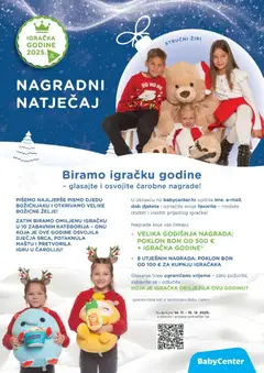 Pregled letka Katalog trgovine Baby Center vrijedi od 03.12.2025 | Stranica: 120