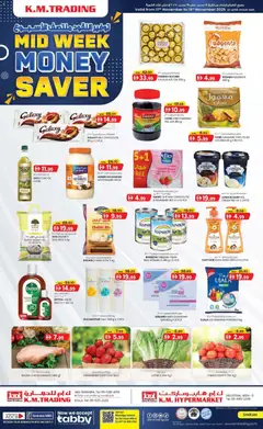 Preview of the catalogue Mid week money saver Sharjah Edition of store KM Trading valid from 17 Nov, 2025