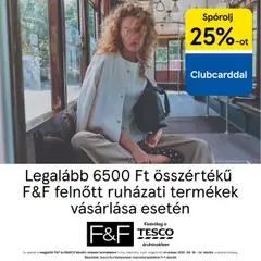 F&F - Akciós újság F&F megtekintése, amely érvényes 2025.09.18.-től