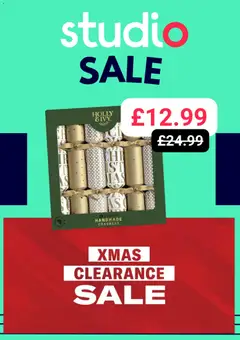 Preview of Studio Offers valid from 13/12/2025