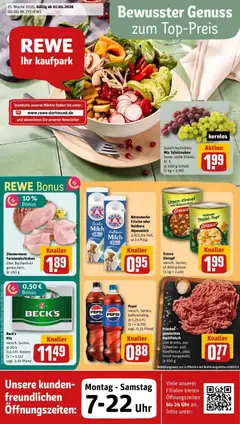 Vorschau von dem Prospekt des Geschäftes Rewe, gültig ab dem 05.04.2026