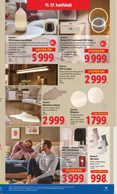 Lidl - Akciós újság Lidl megtekintése, amely érvényes 2025.11.13.-től | Oldal: 39