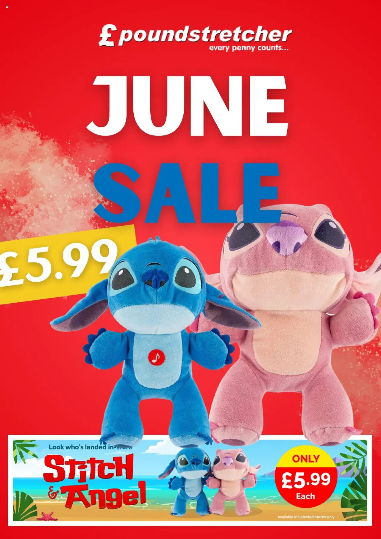 Poundstretcher shop Offers valid from 02/06/2025 - Page number 1