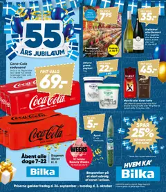 Eksempel på tilbudsavis Tilbudsavis fra butik Bilka gyldig fra 26/09/2025