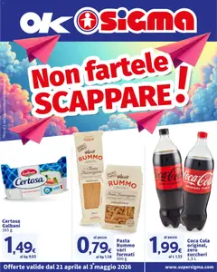 Anteprima dell'opuscolo SIGMA volantino OK dal negozio SIGMA valido da 21/04/2026
