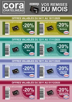 Voorbeeld van Newsletter novembre van winkel Cora geldig vanaf 04/11/2025