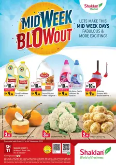 Preview of the catalogue Midweek Blow Out - Shaklan Market 3, Al Warqa 1 of store Shaklan valid from 3 Nov, 2025